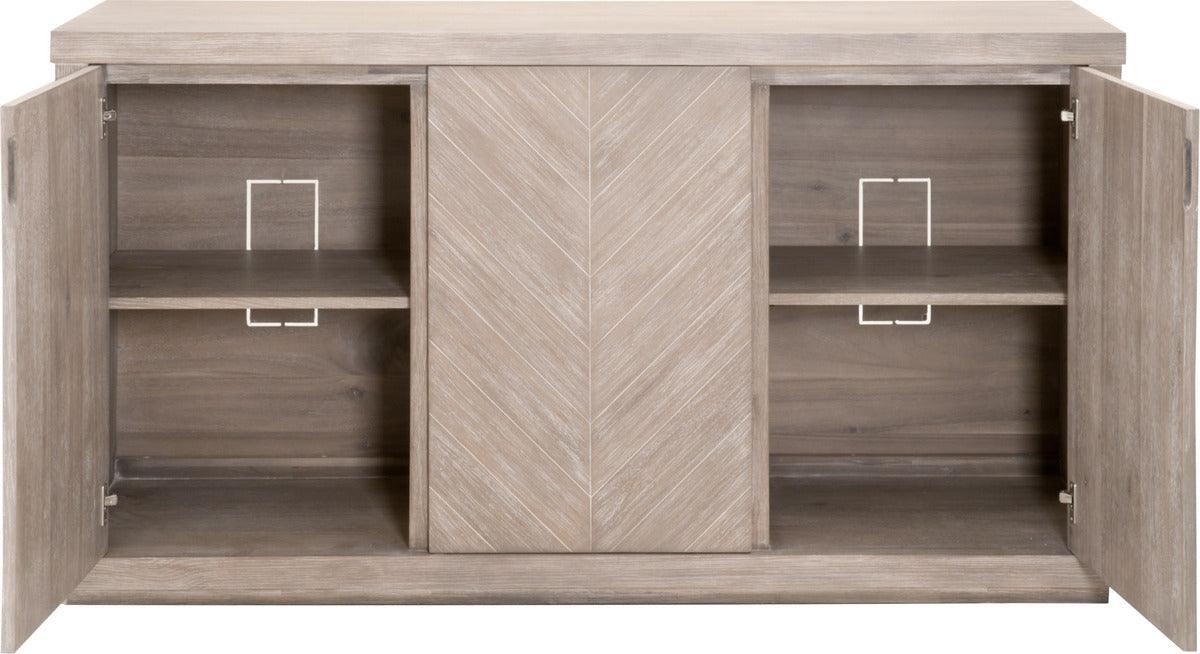 Essentials For Living Buffets & Cabinets - Adler Media Sideboard Natural Gray Acacia