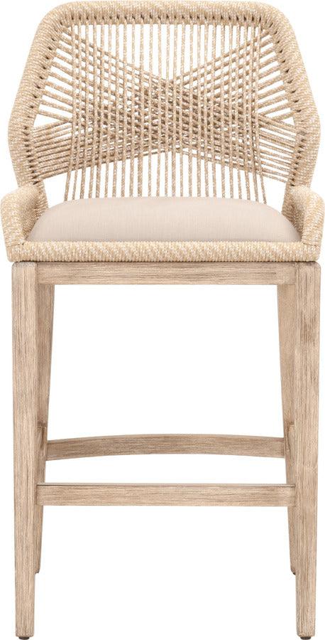 Essentials For Living Barstools - Loom Barstool Sand Natural Gray