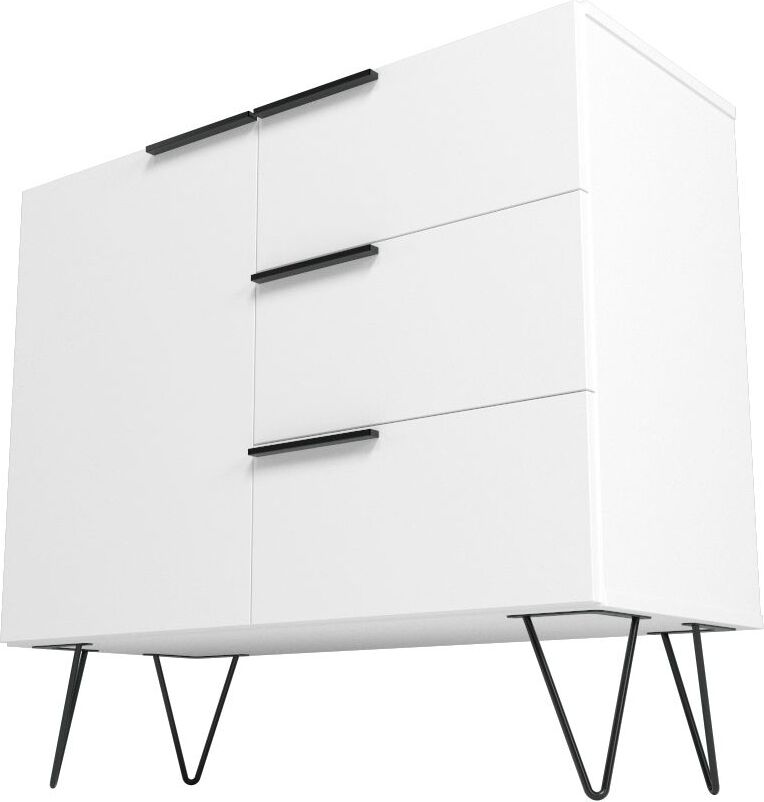 Manhattan Comfort Dressers - Beekman 35.43 Dresser in White