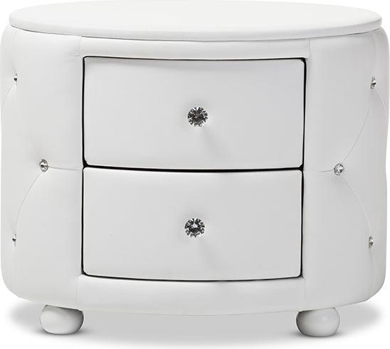 Wholesale Interiors Nightstands & Side Tables - Davina Nightstand White