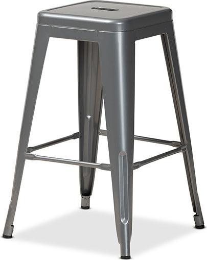 Wholesale Interiors Barstools - Horton Counter Stool Gray (Set of 4)