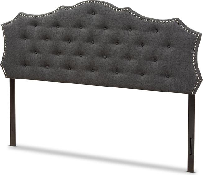 Wholesale Interiors Headboards - Aurora Queen Headboard Dark Gray