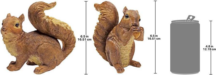 Design Toscano Garden Lovers Gifts - Set Of Scamper & Chomper Squirrels