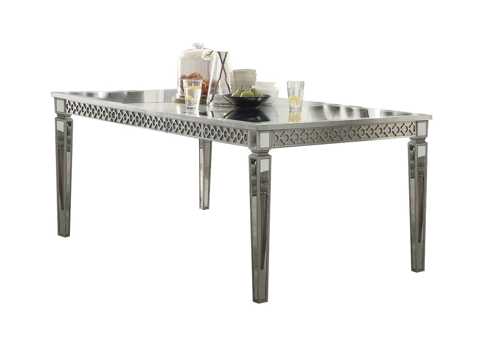 ACME Furniture Dining Tables - Kacela Dining Table, Mirror & Champagne (72155)