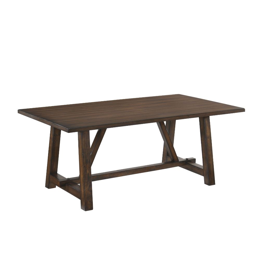 ACME Furniture Dining Tables - Kaelyn Dining Table, Dark Oak (73030)