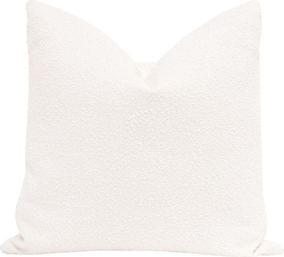 Essentials For Living Pillows & Throws - The Basic 22in Essential Pillow - Performance Boucle Snow