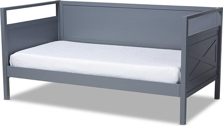 Wholesale Interiors Daybeds - Cintia 41.5" Daybed Gray