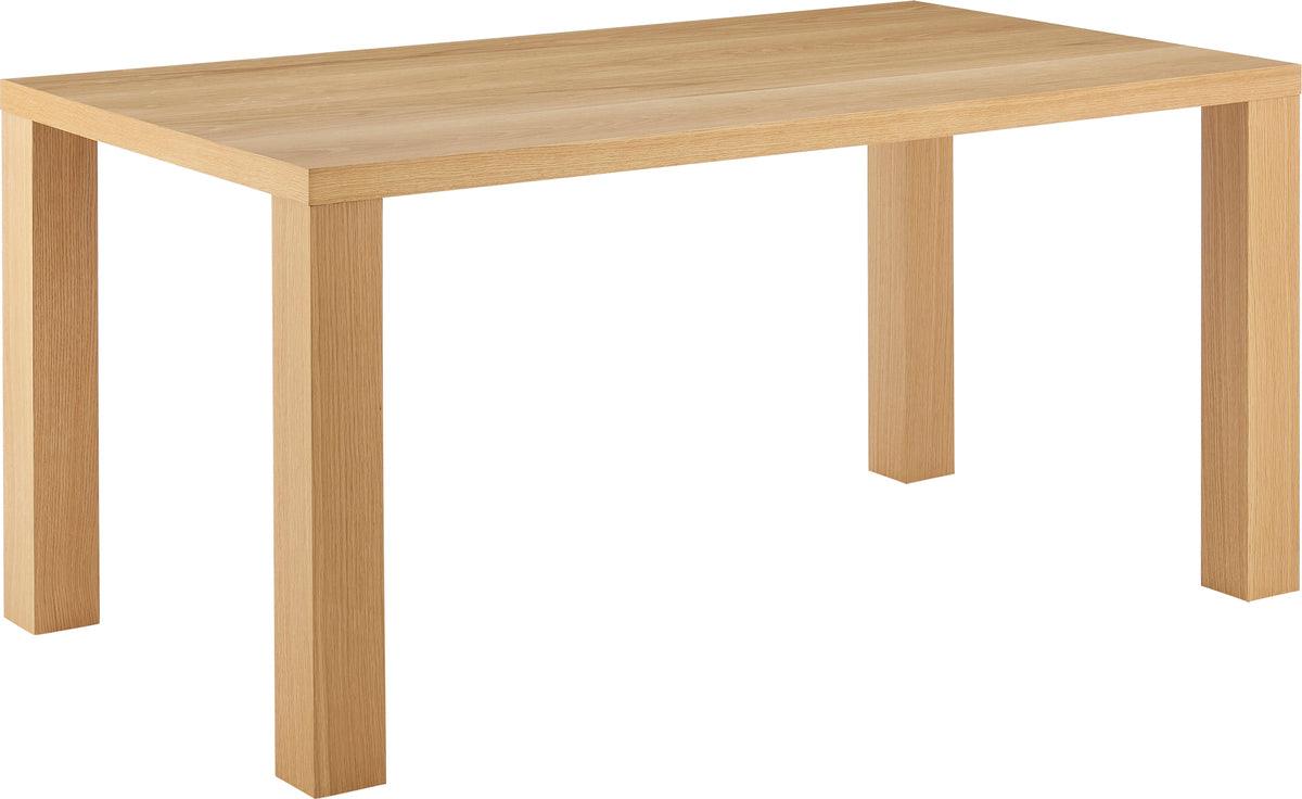 Euro Style Dining Tables - Abby 63" Dining Table in American Natural White Oak Veneer