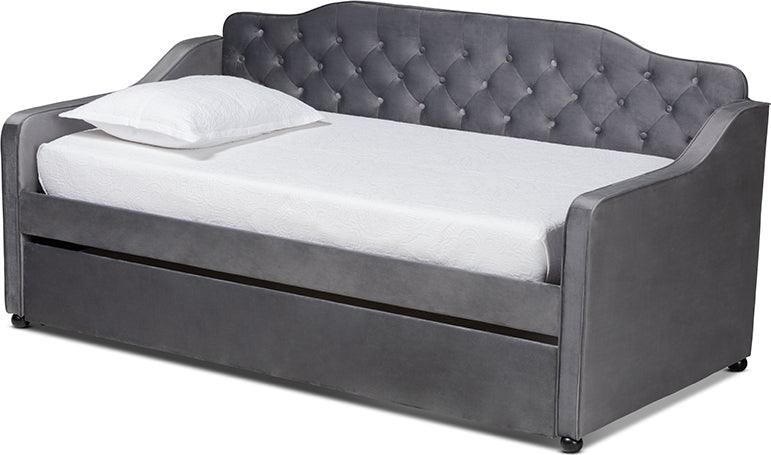 Wholesale Interiors Daybeds - Freda 83.46" Daybed Gray