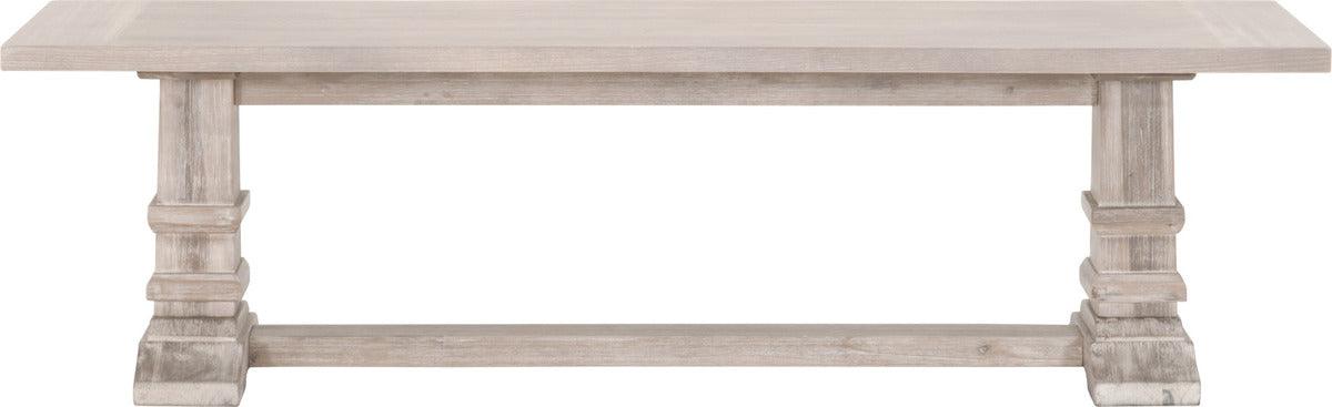 Essentials For Living Benches - Hudson Large Dining Bench Natural Gray