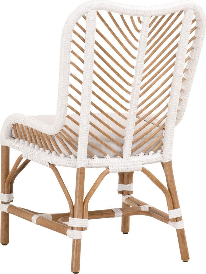 Essentials For Living Outdoor Dining Chairs - Laguna Dining Chair White, Set of 2