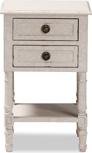 Wholesale Interiors Nightstands & Side Tables - Lenore Nightstand White