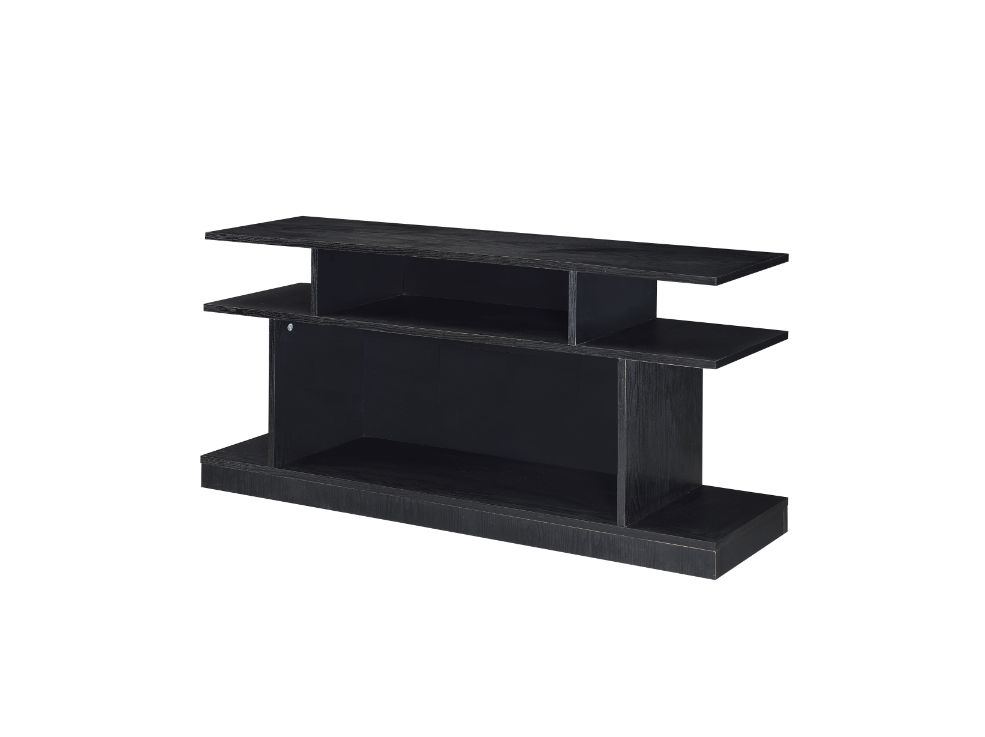 ACME Side & End Tables - ACME Sollix Sofa Table, Black Finish