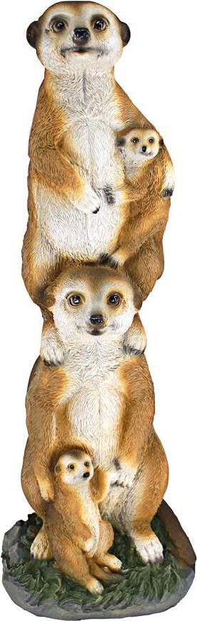 Design Toscano Statues - Meerkat Generations Garden Statue