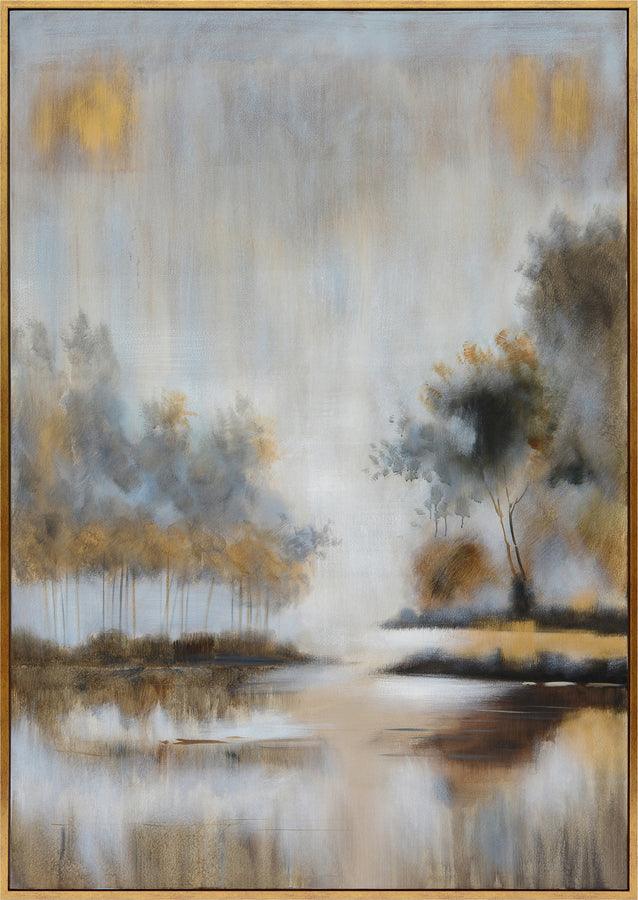 Sagebrook Home Wall Art - 74X50 Landscape Oil Painting Multicolor