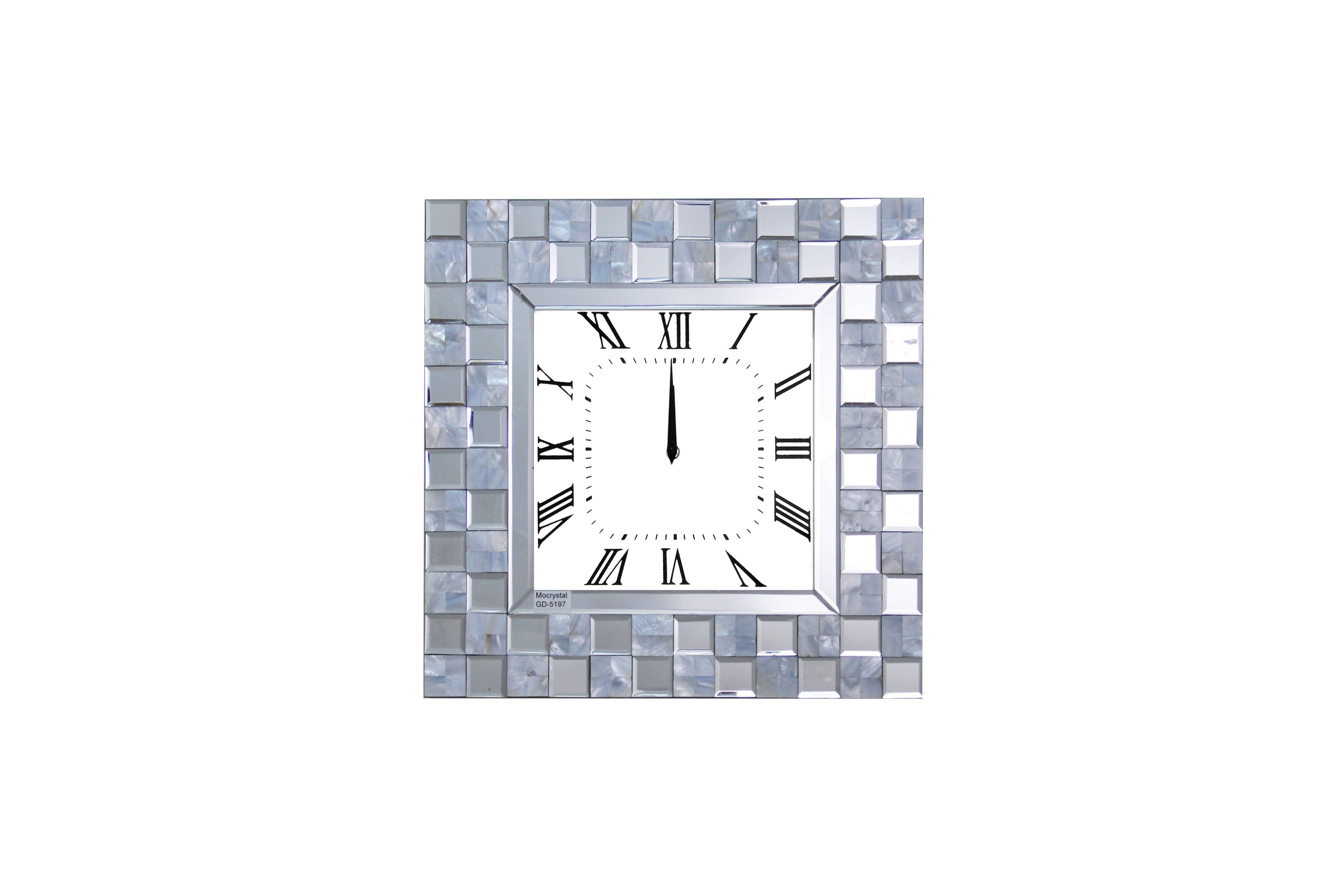 ACME Clocks - ACME Nasa Wall Clock, Mirrored