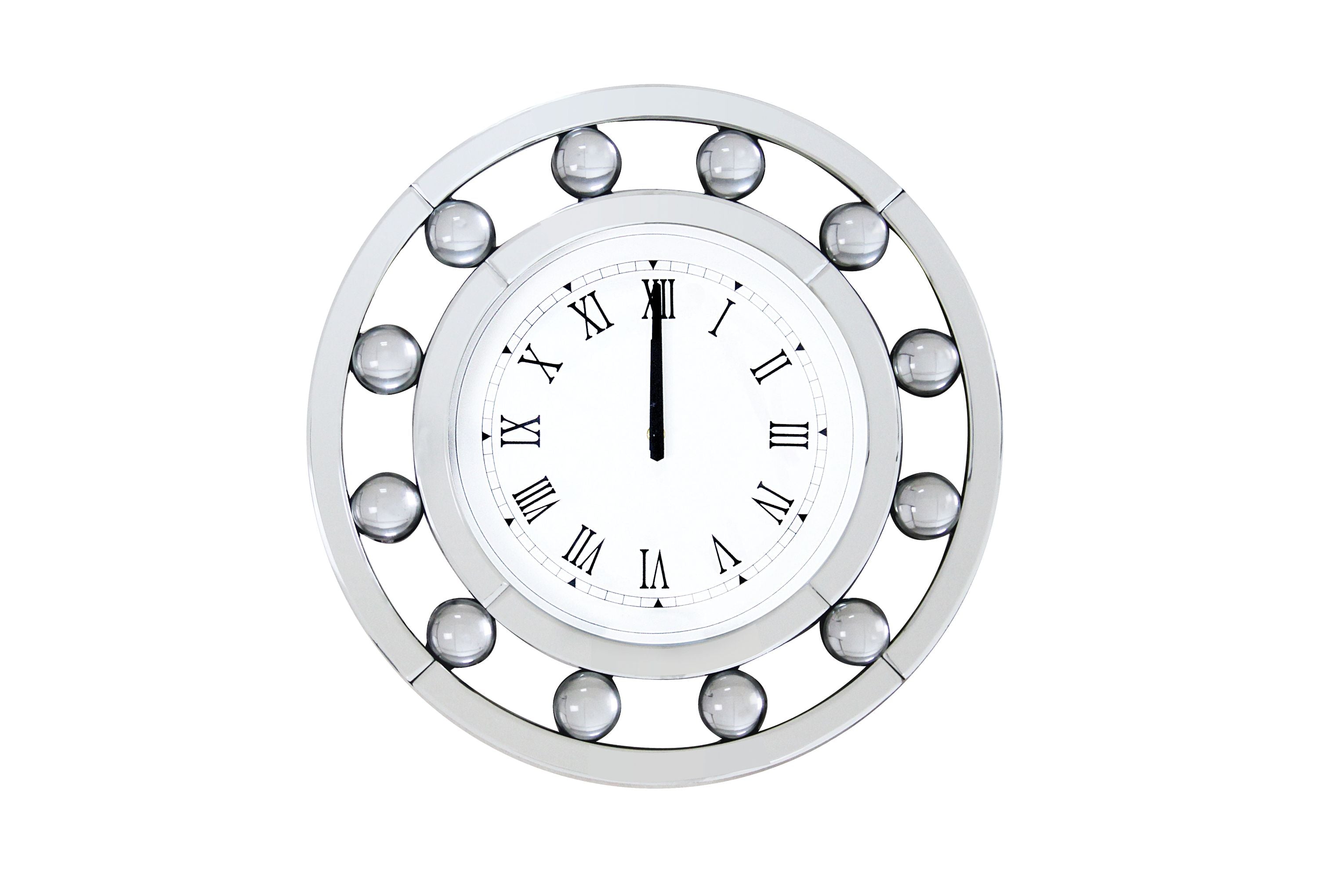 ACME Clocks - ACME Boffa Wall Clock, Mirrored