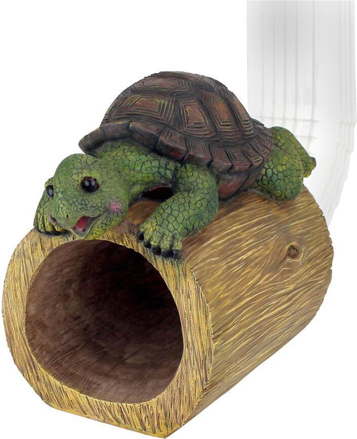 Design Toscano Gutter Guardian - Drips The Turtle Rain Gutter