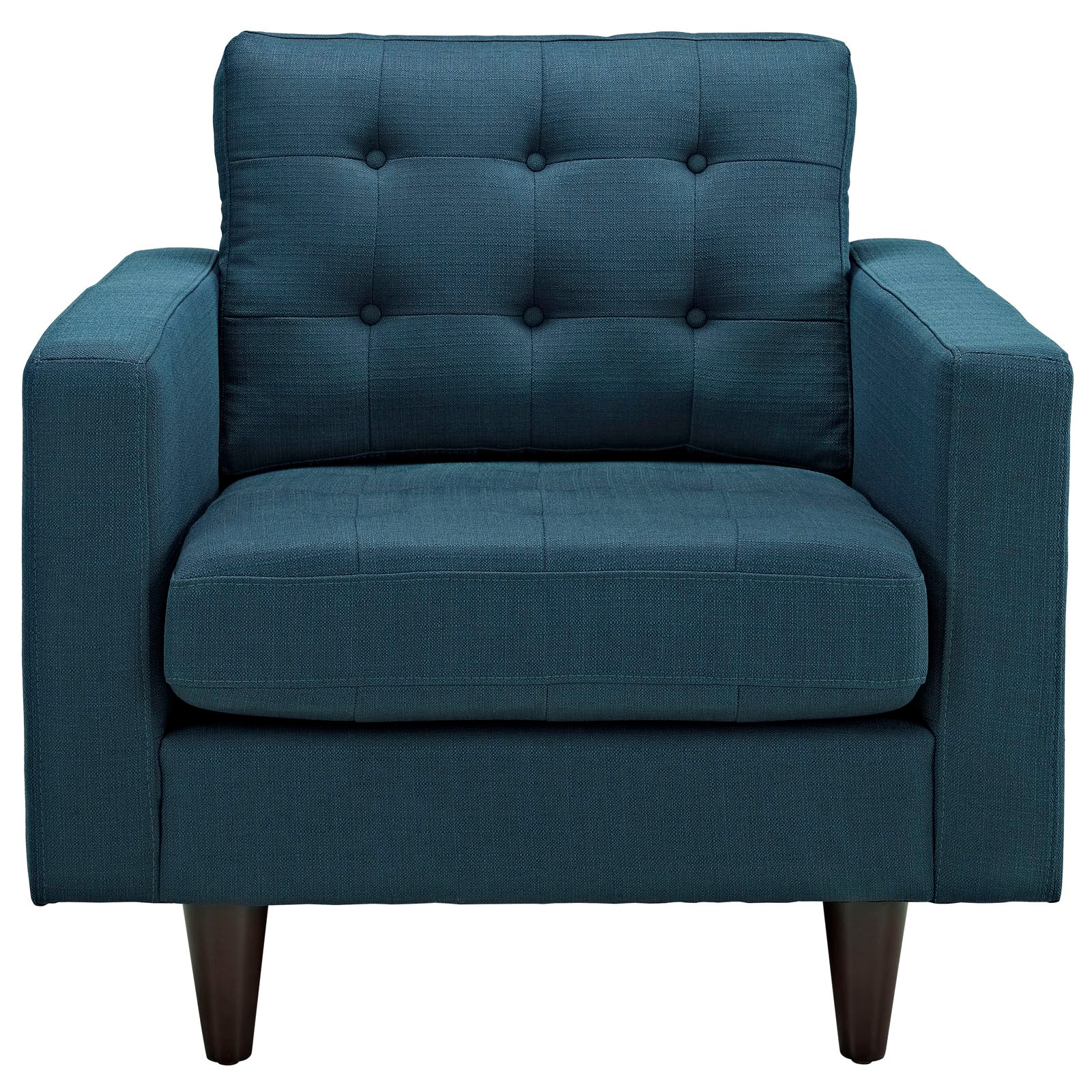 Modway Living Room Sets - Empress Armchair Upholstered Fabric ( Set of 2 ) Azure