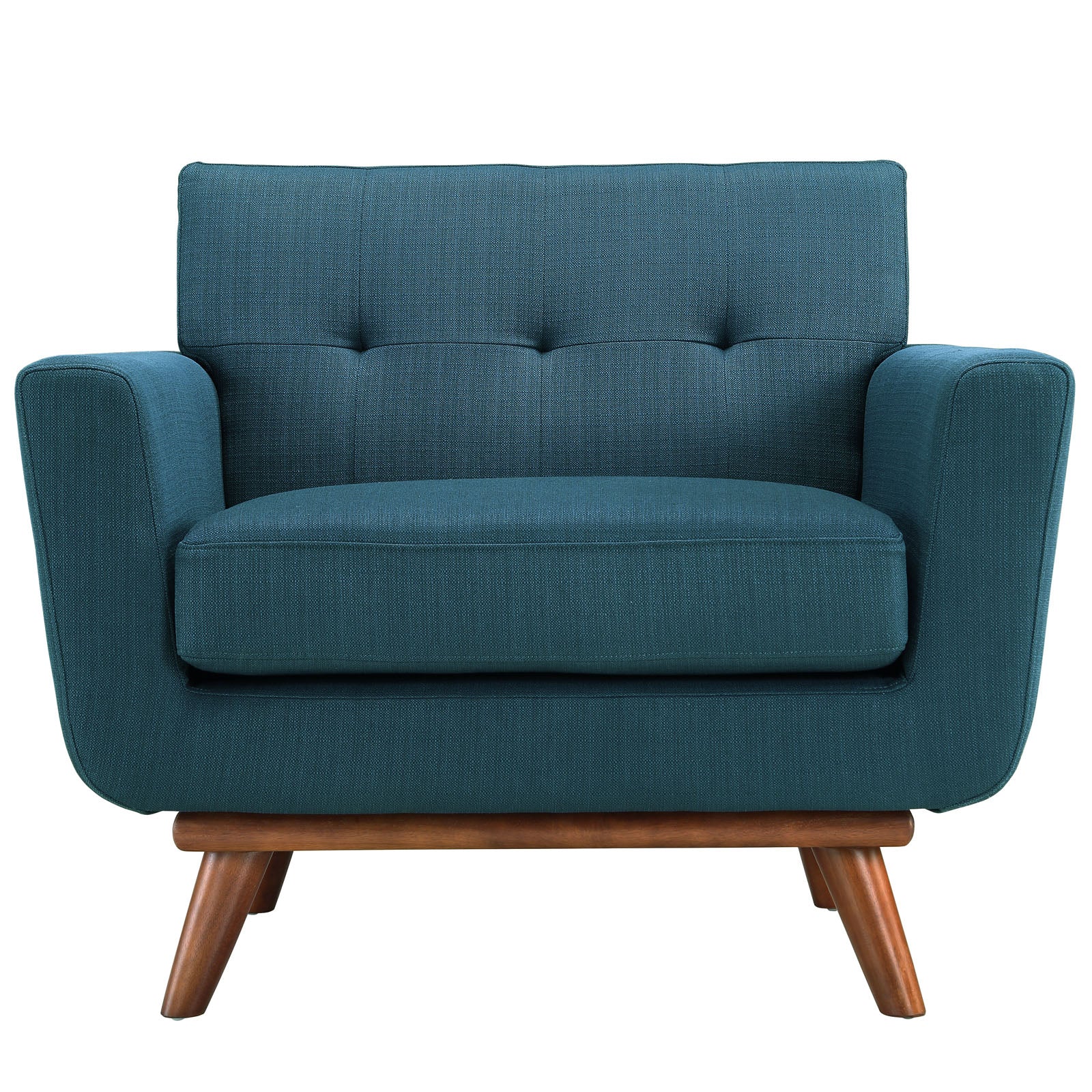 Modway Living Room Sets - Engage Armchair Wood Set of 2 Azure