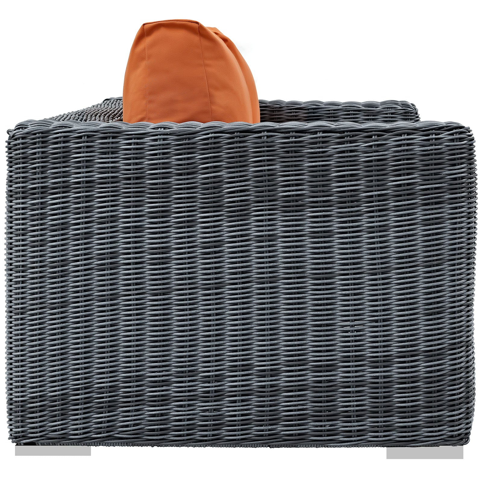 Modway Outdoor Sofas - Summon Outdoor Patio Sunbrella Loveseat Canvas Tuscan