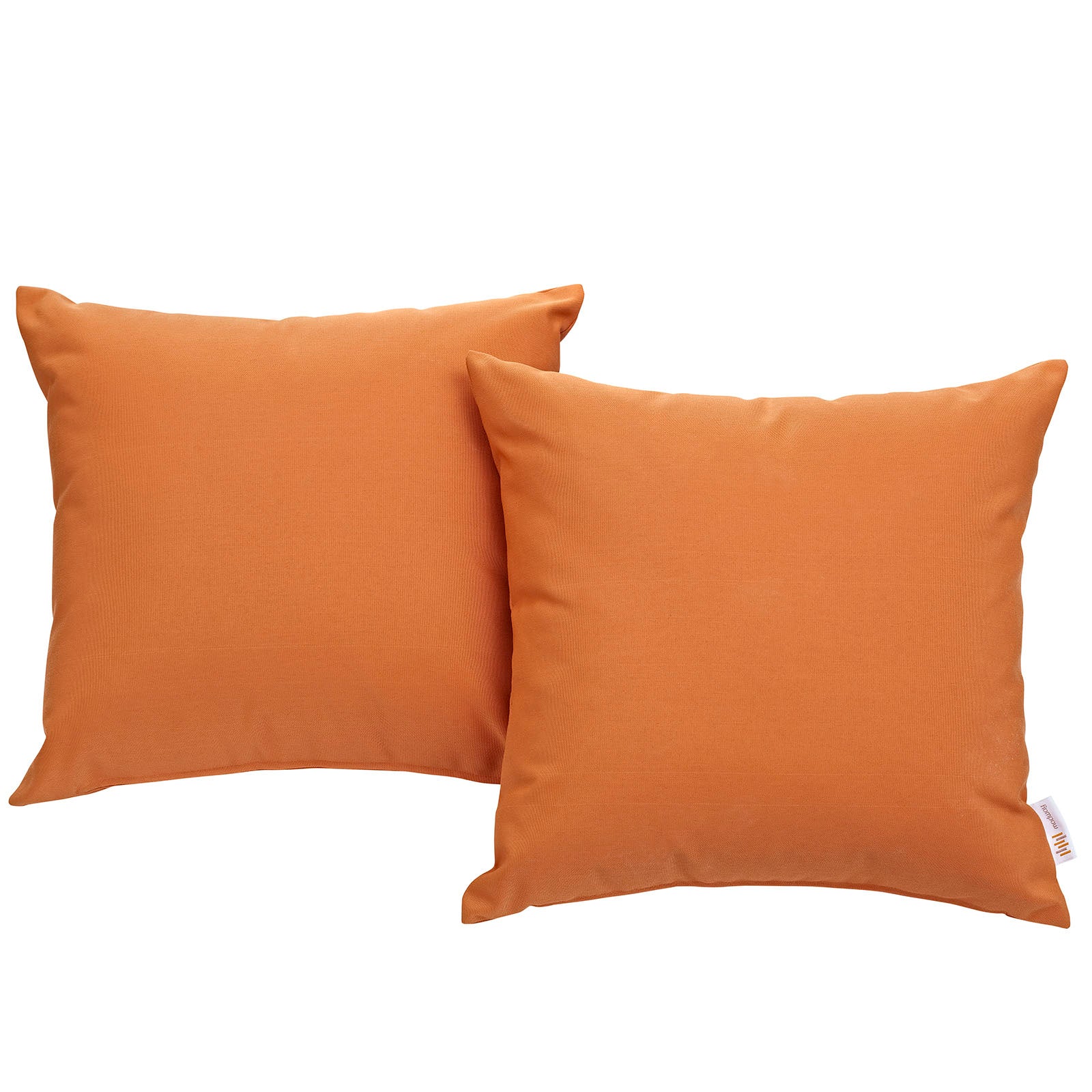 Modway Outdoor Pillows & Cushions - Convene Outdoor Patio Pillow Orange (Set of 2)