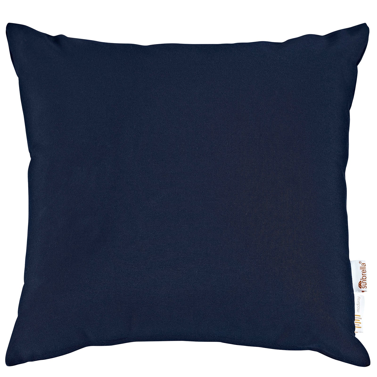 Modway Outdoor Pillows & Cushions - Summon 2 Piece Outdoor Patio Sunbrella Pillow Set Navy