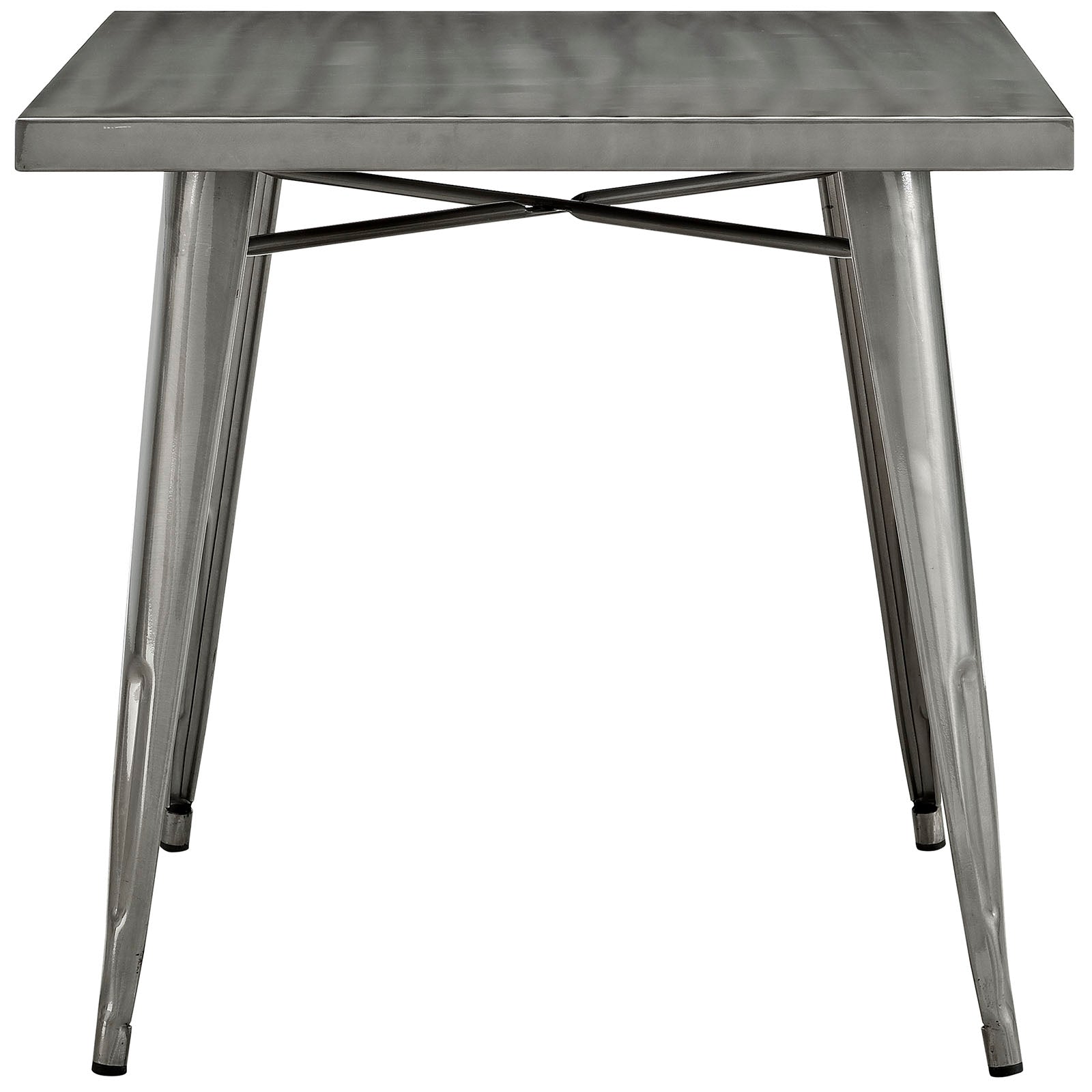 Modway Dining Tables - Alacrity Square Dining Table Gunmetal