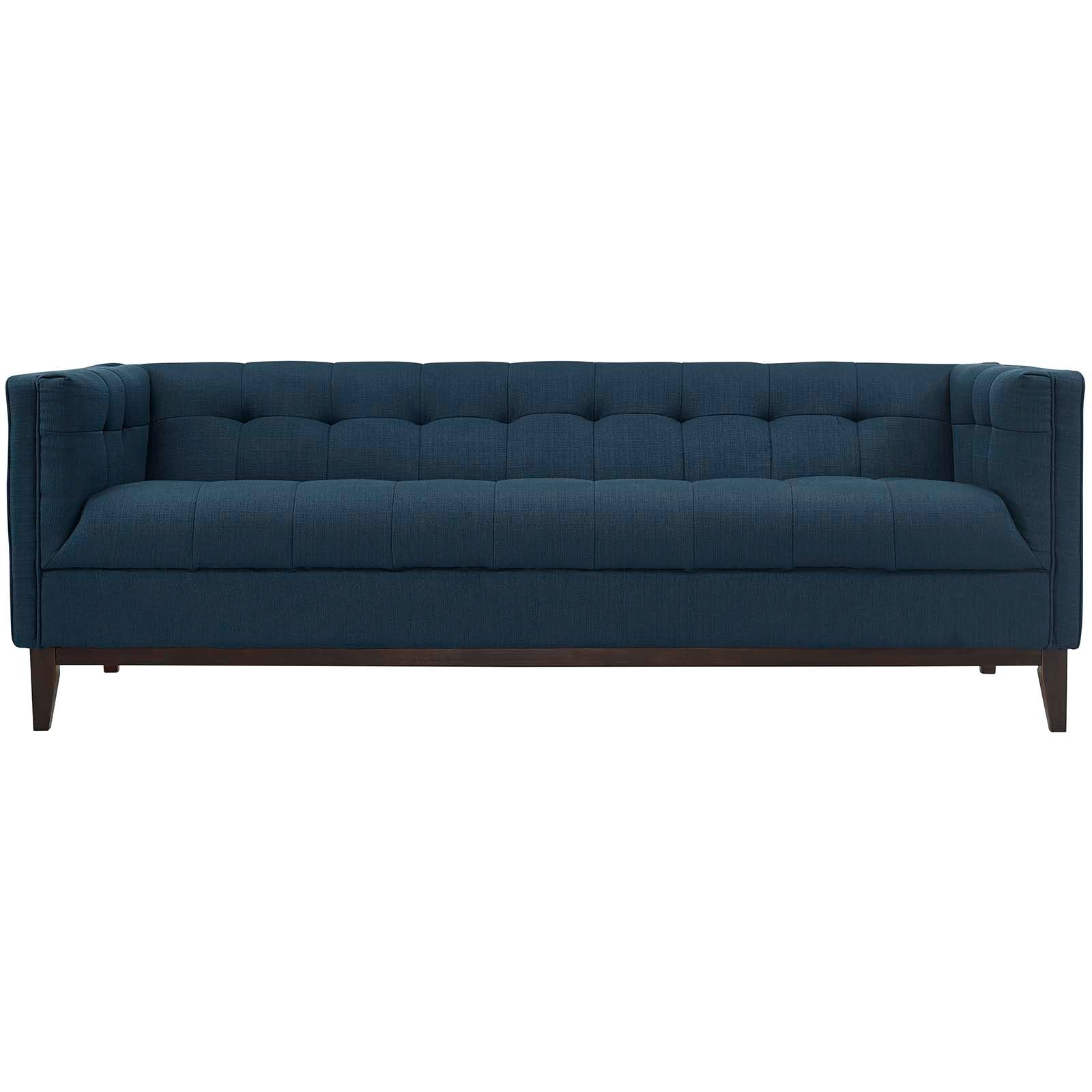 Modway Sofas & Couches - Serve Upholstered Fabric Sofa Azure