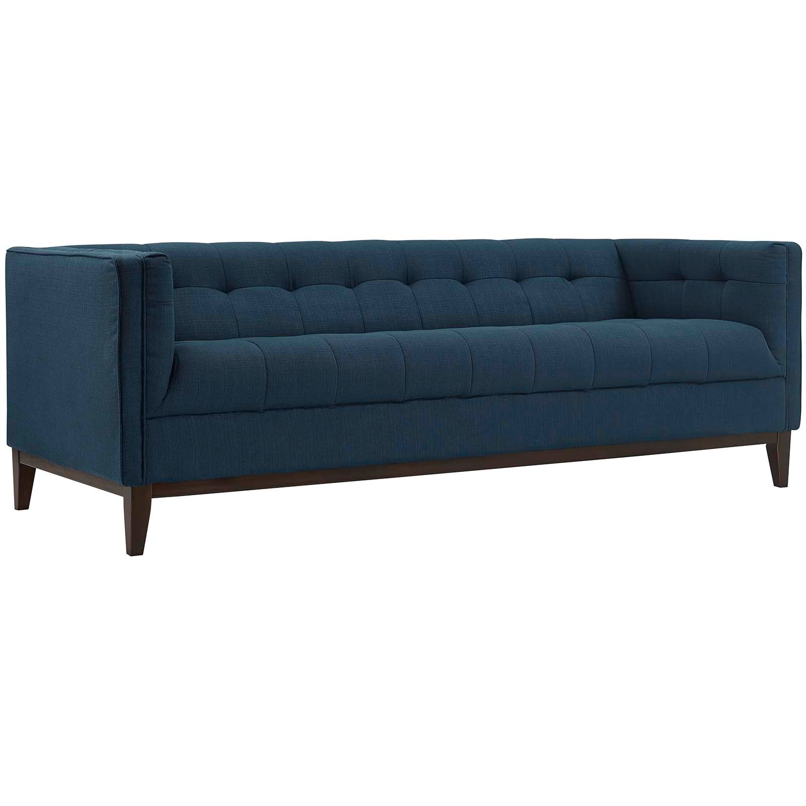 Modway Sofas & Couches - Serve Upholstered Fabric Sofa Azure