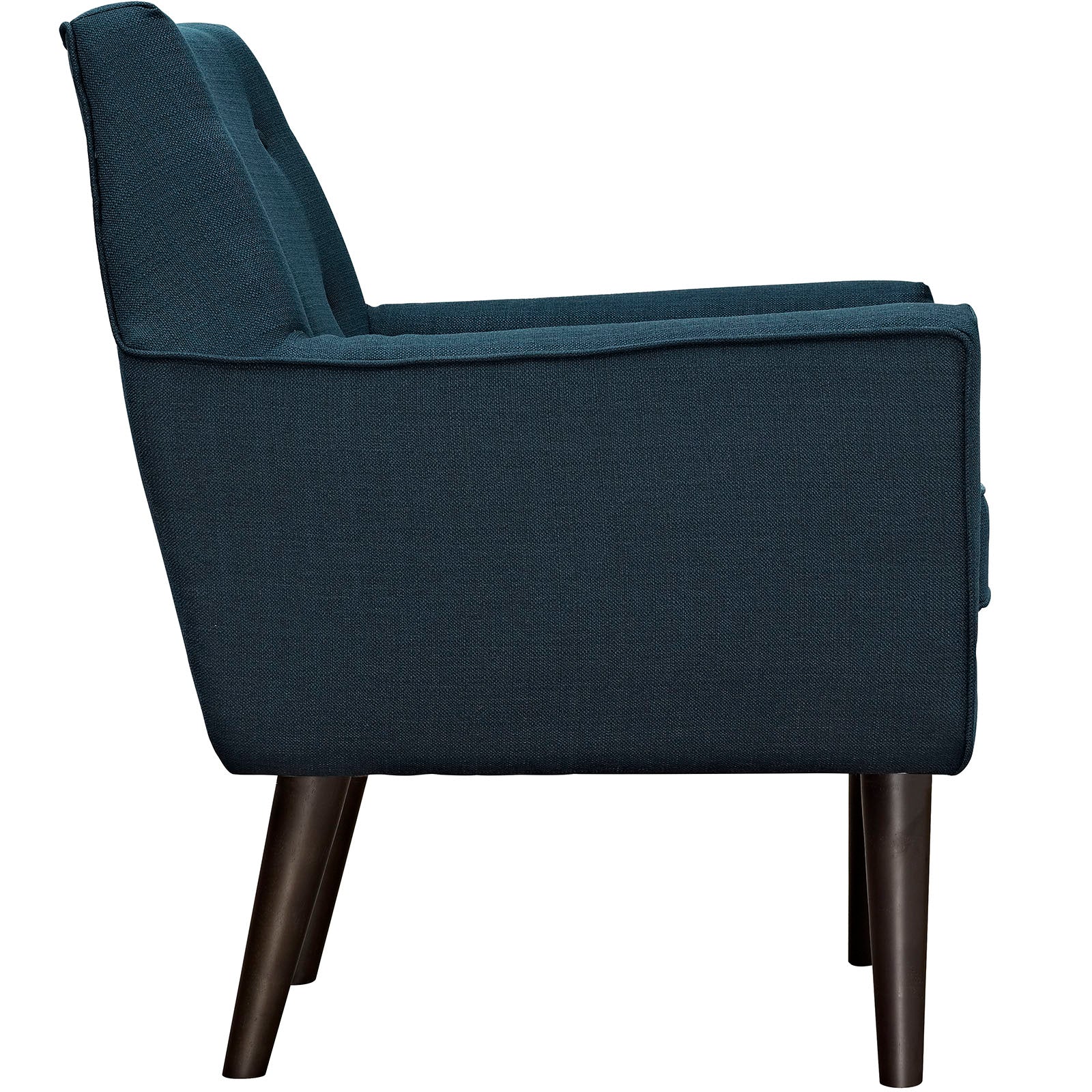 Modway Accent Chairs - Posit Upholstered Fabric Armchair Azure