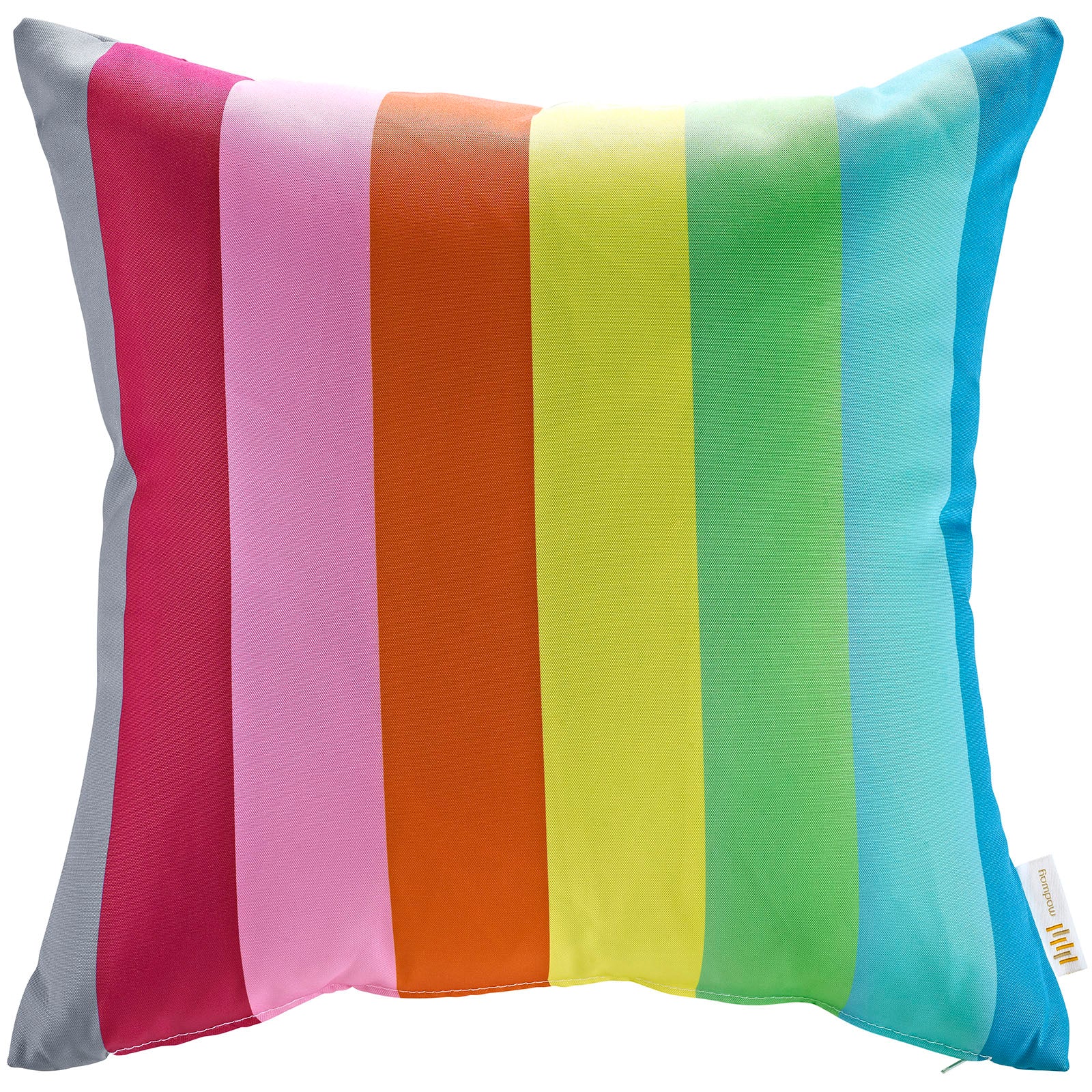 Modway Outdoor Pillows & Cushions - Modway Outdoor Patio Single Pillow Rainbow