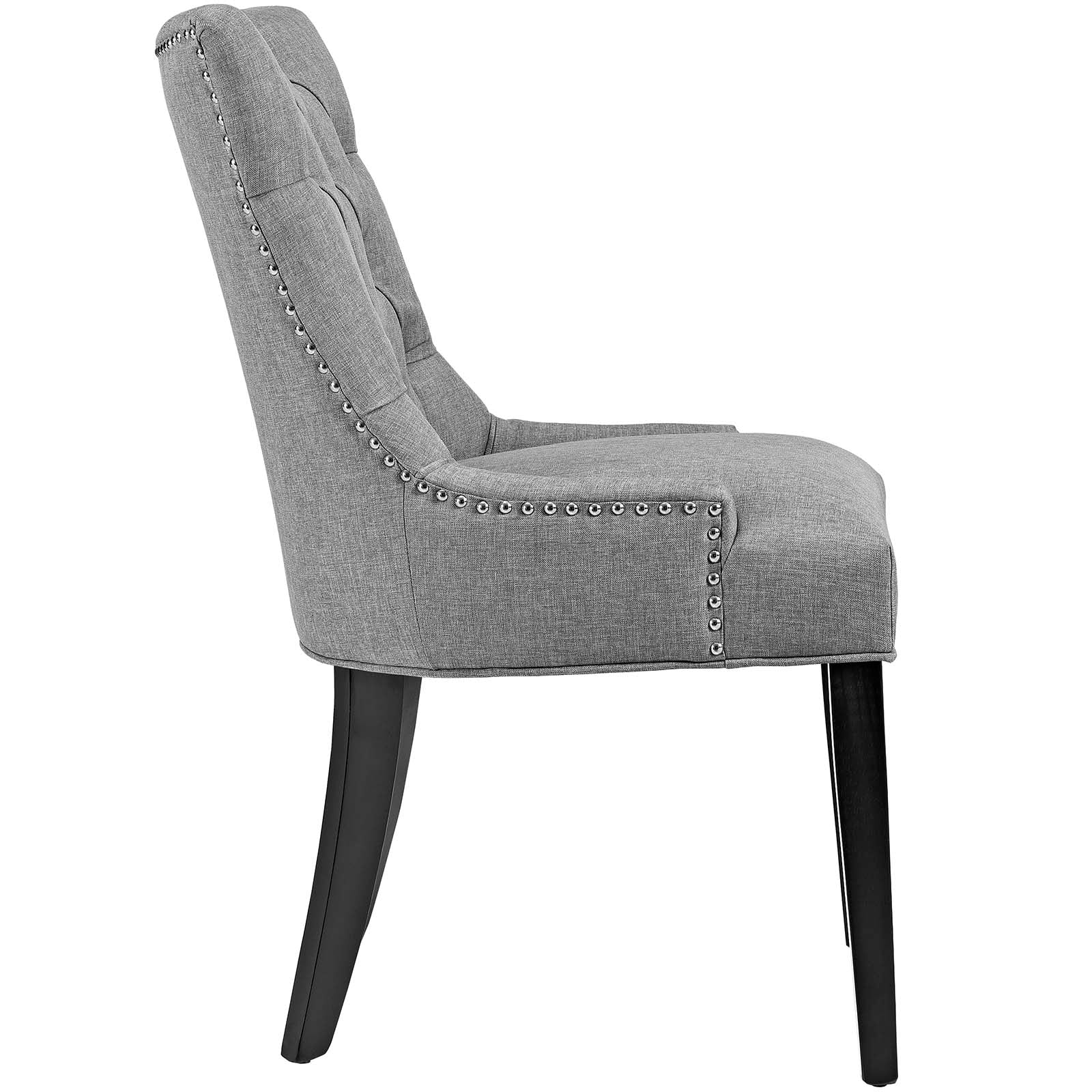 Modway Dining Chairs - Regent Tufted Dining Side Chair Light Gray