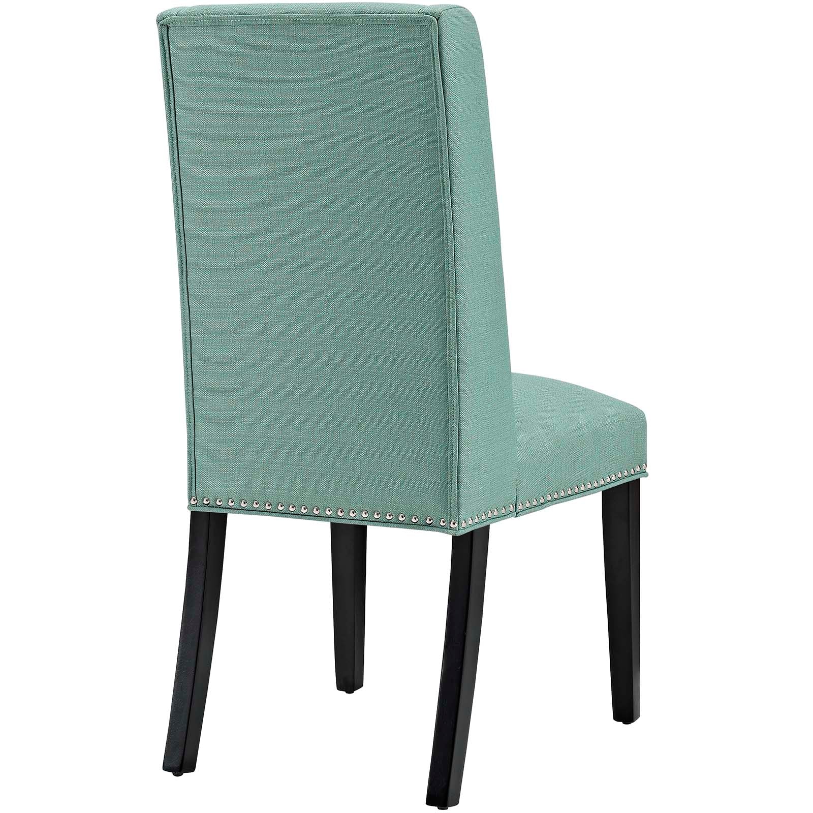 Modway Dining Chairs - Baron Fabric Dining Chair Laguna