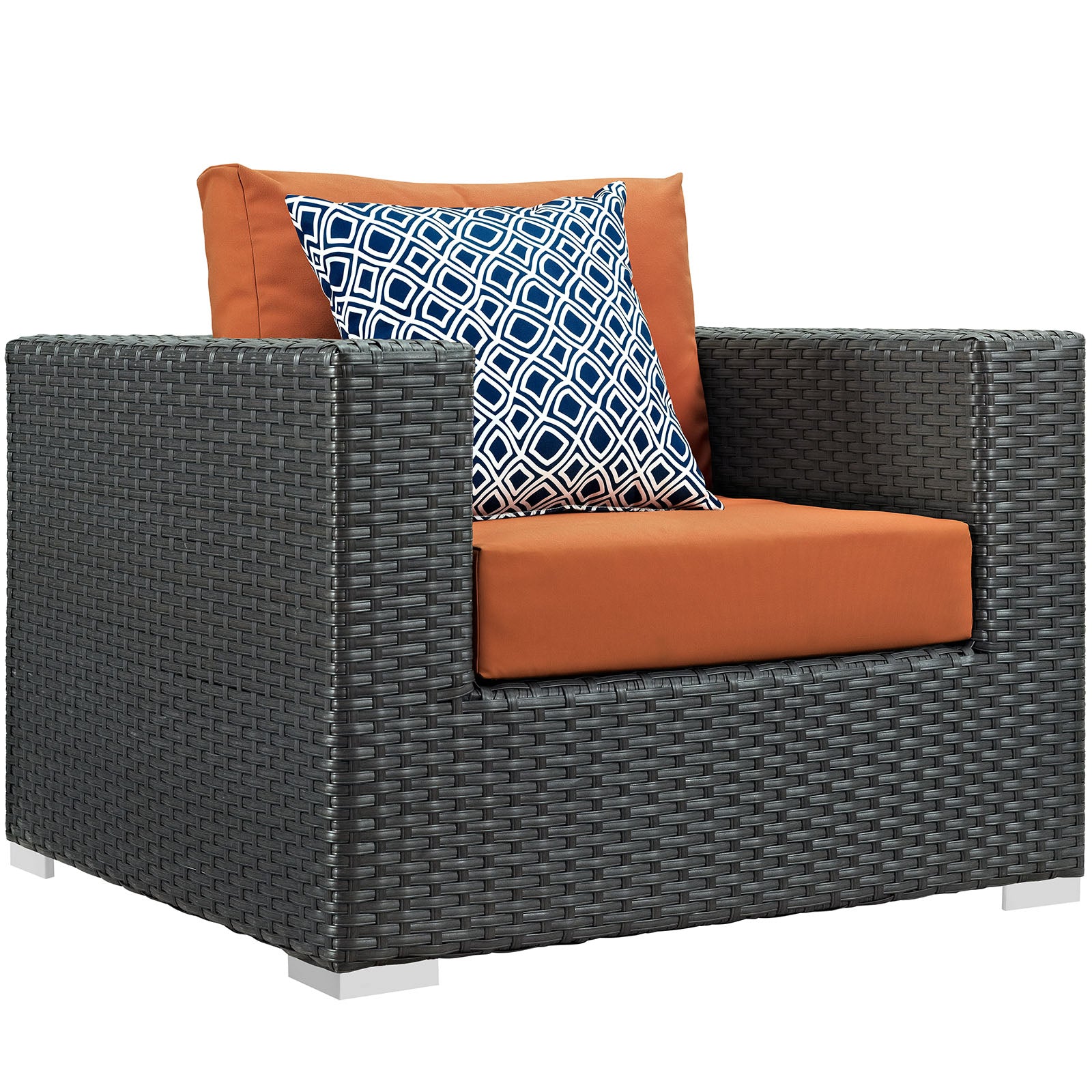 Modway Outdoor Conversation Sets - Sojourn 10 Piece Outdoor Patio Sunbrella Sectional Set Canvas Tuscan