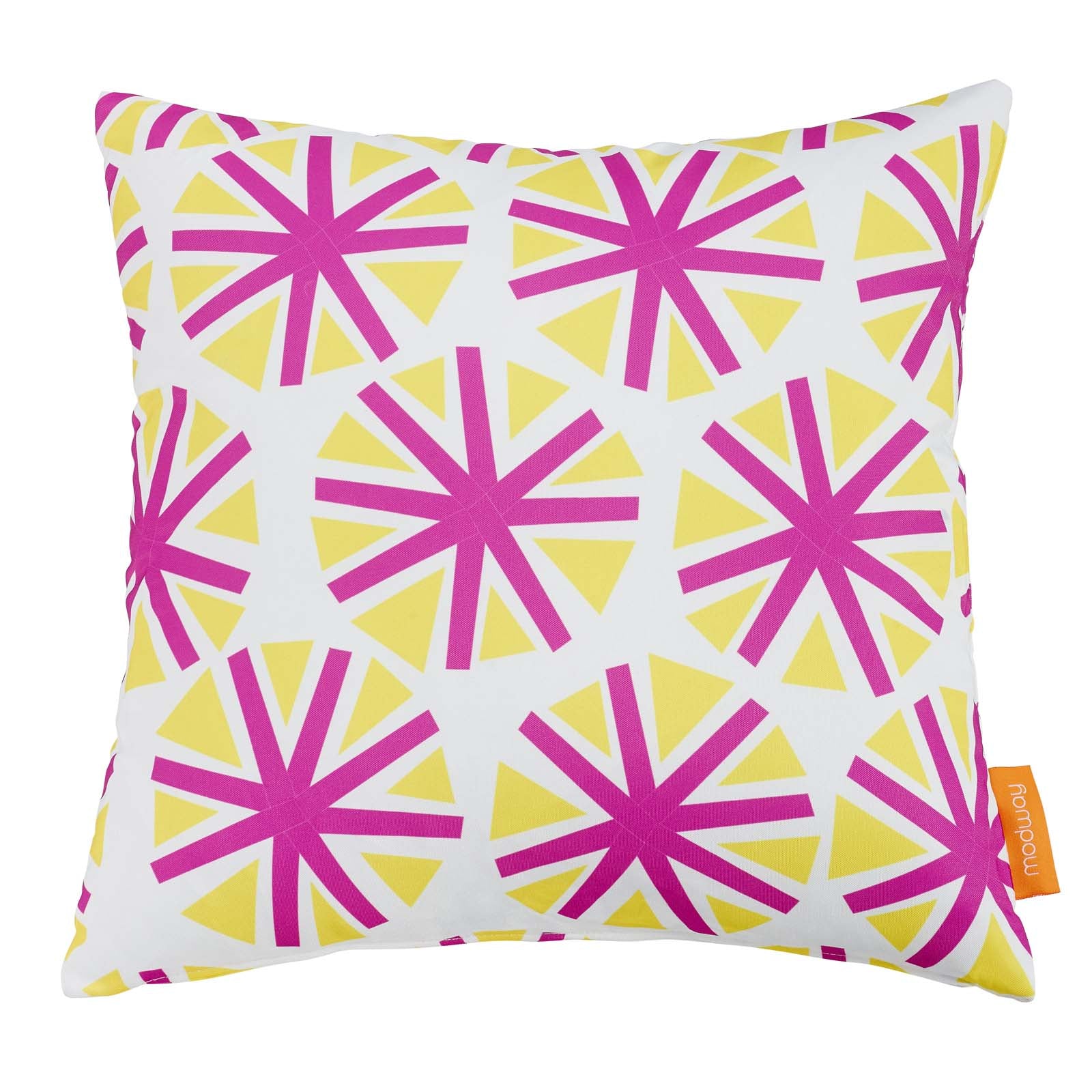 Modway Outdoor Pillows & Cushions - Modway Two Piece Outdoor Patio Pillow Set Starburst