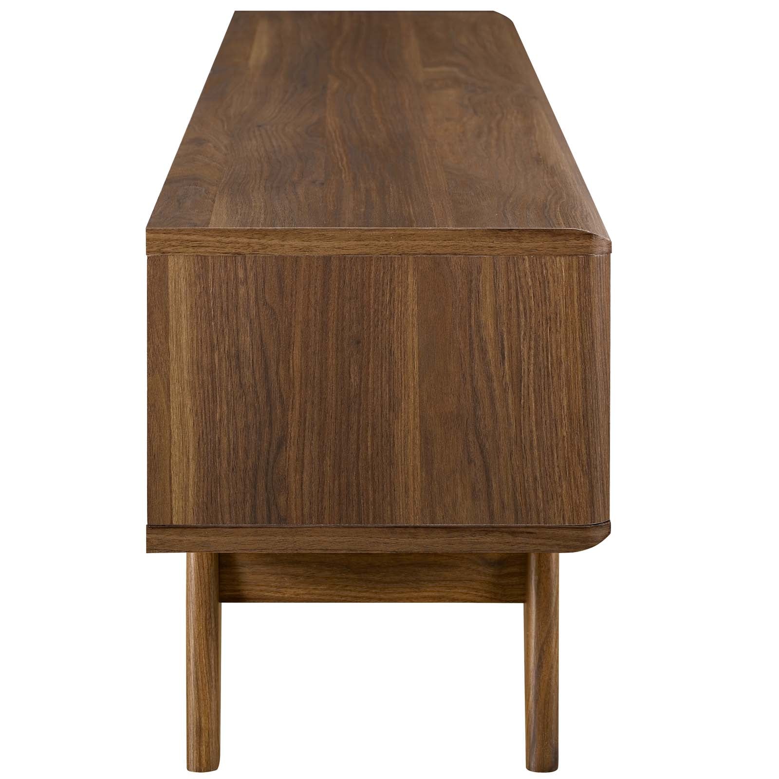 Modway TV & Media Units - Envision 59" TV Stand Walnut White