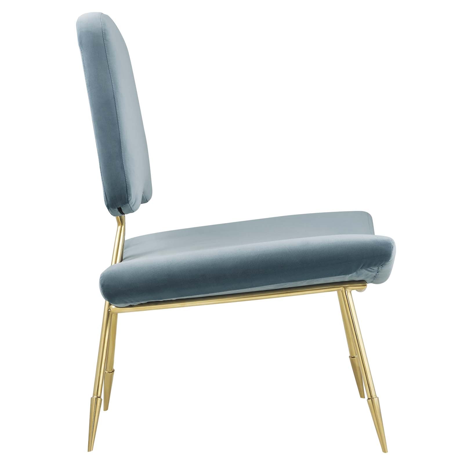 Modway Accent Chairs - Ponder Performance Lounge Chair Sea Blue