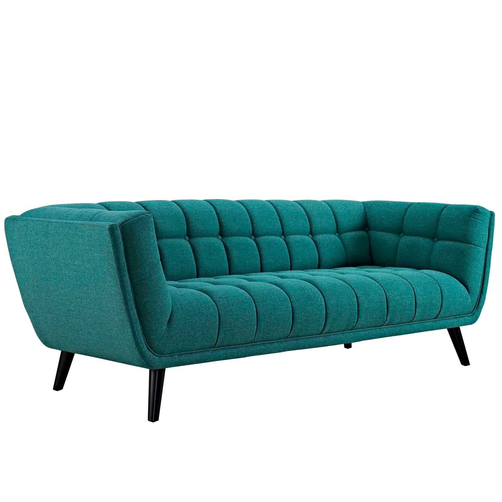 Modway Living Room Sets - Bestow 2 Piece Sofa and Armchair Set Teal