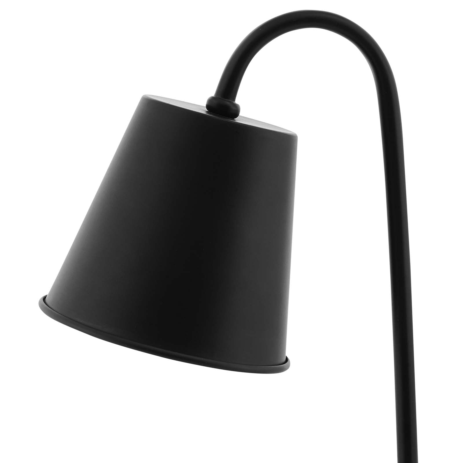 Modway Table Lamps - Proclaim Metal Table Lamp Black