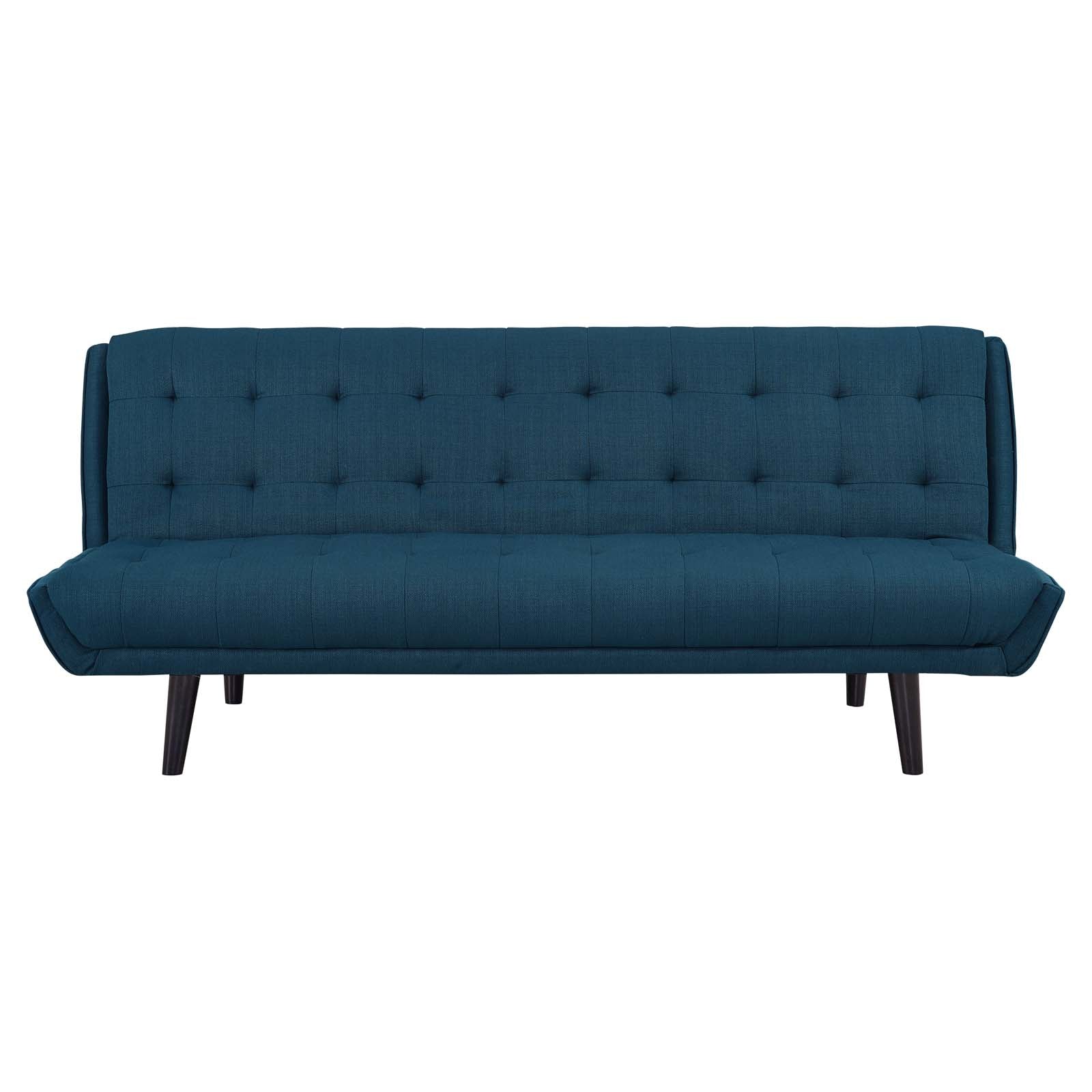 Modway Sofas & Couches - Glance Tufted Convertible Fabric Sofa Bed Azure