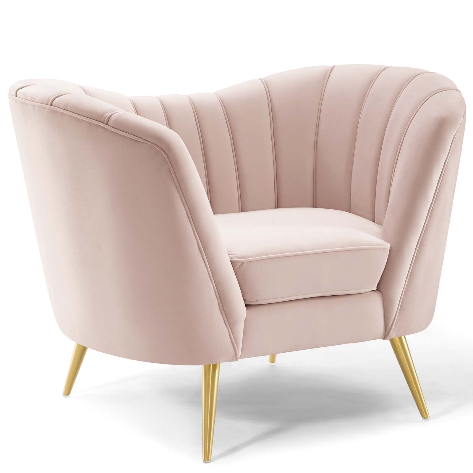 Modway Accent Chairs - Opportunity Performance Armchair Pink