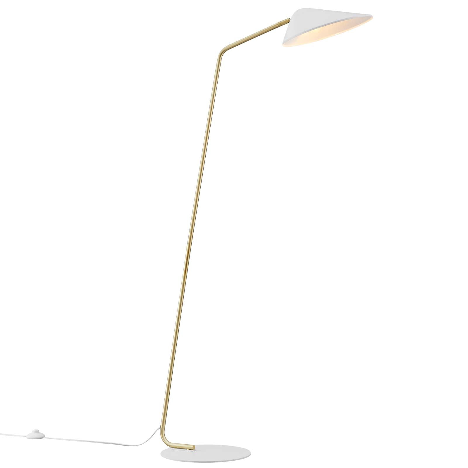 Modway Floor Lamps - Journey Standing Floor Lamp White