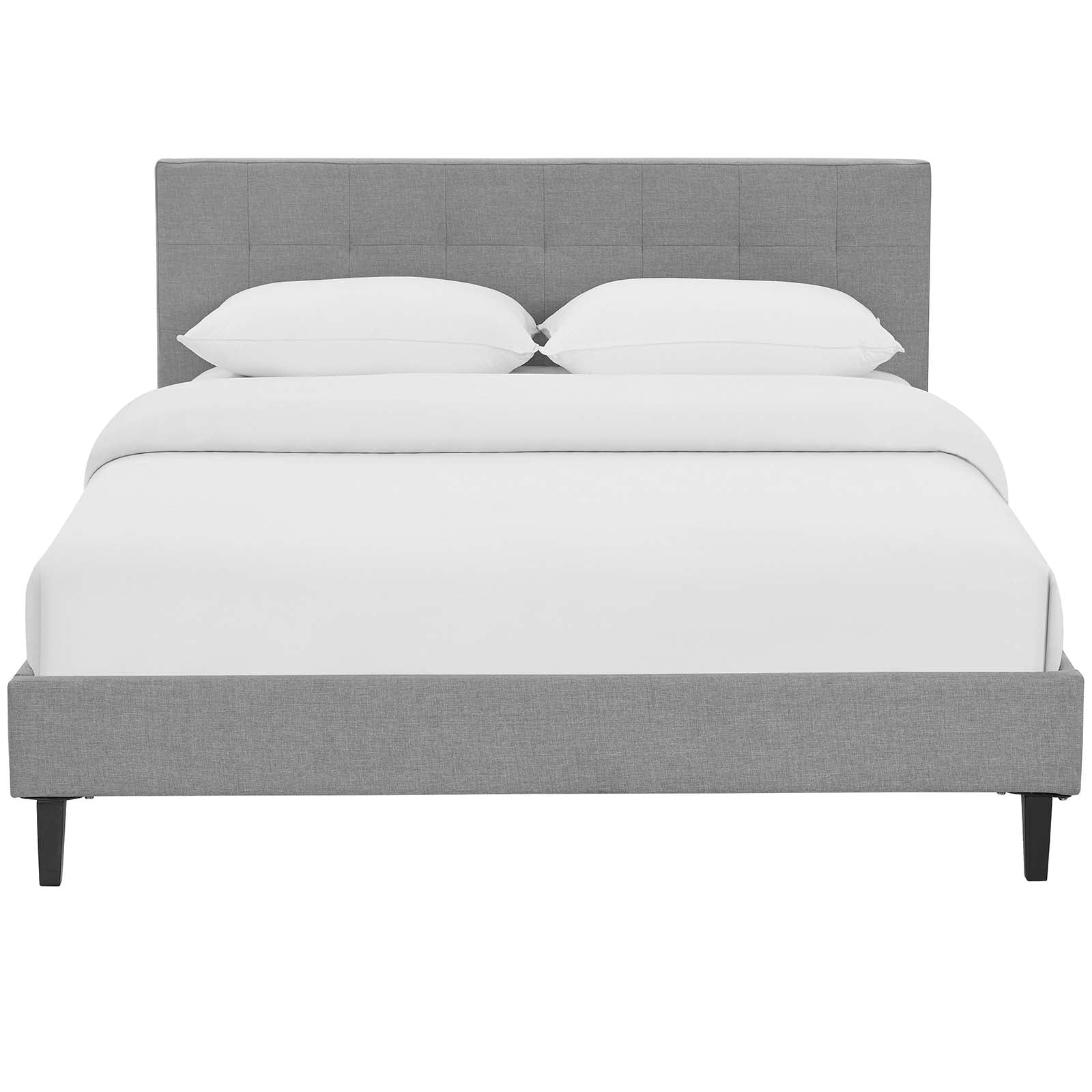 Modway Beds - Linnea Full Bed Light Gray