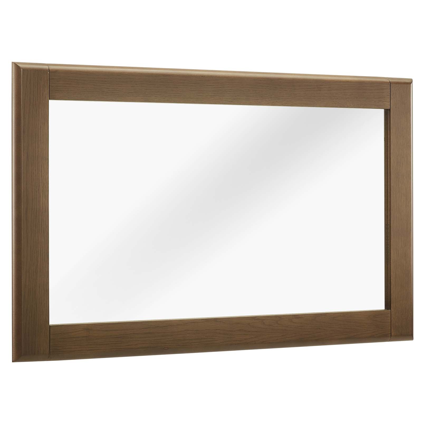 Modway Mirrors - Talwyn Wood Frame Mirror Chestnut