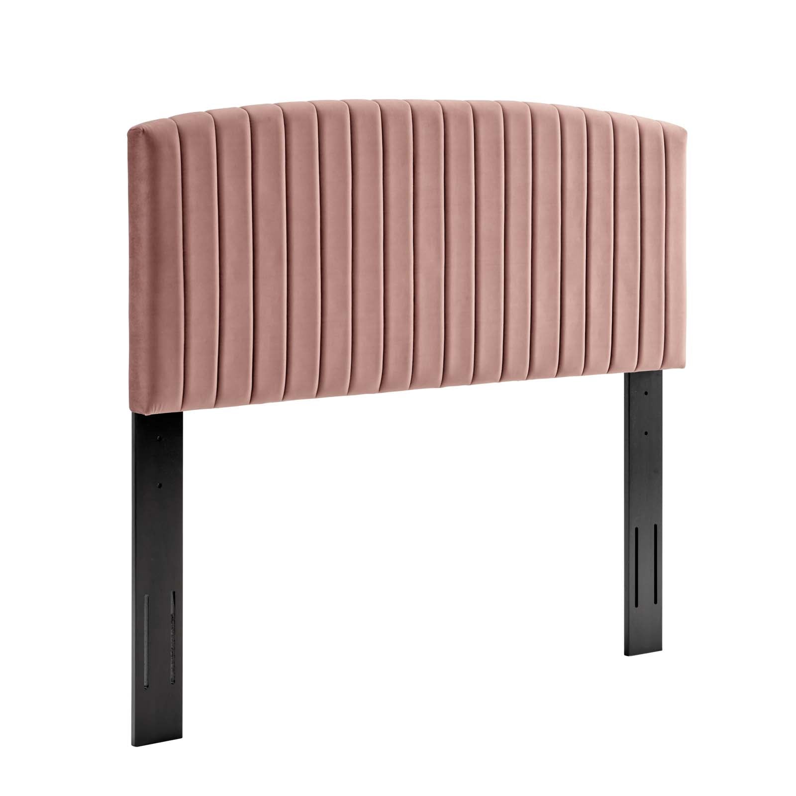 Modway Headboards - Rebecca King / California King Headboard Dusty Rose