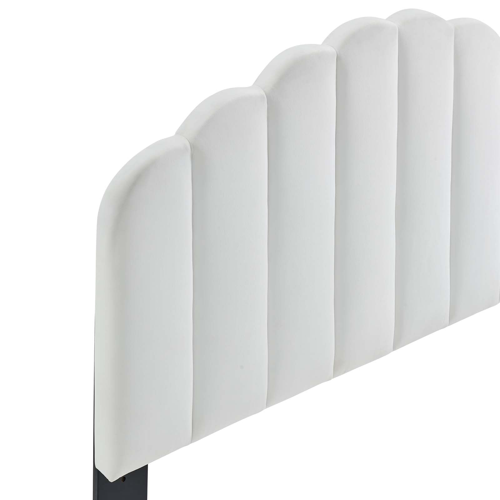 Modway Headboards - Veronique King/California King Performance Velvet Headboard White