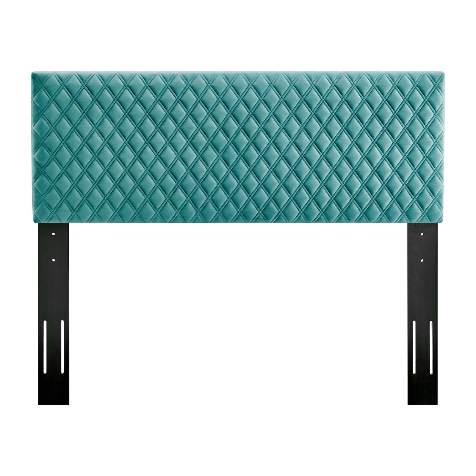 Modway Headboards - Angela Full/Queen Performance Velvet Headboard Teal