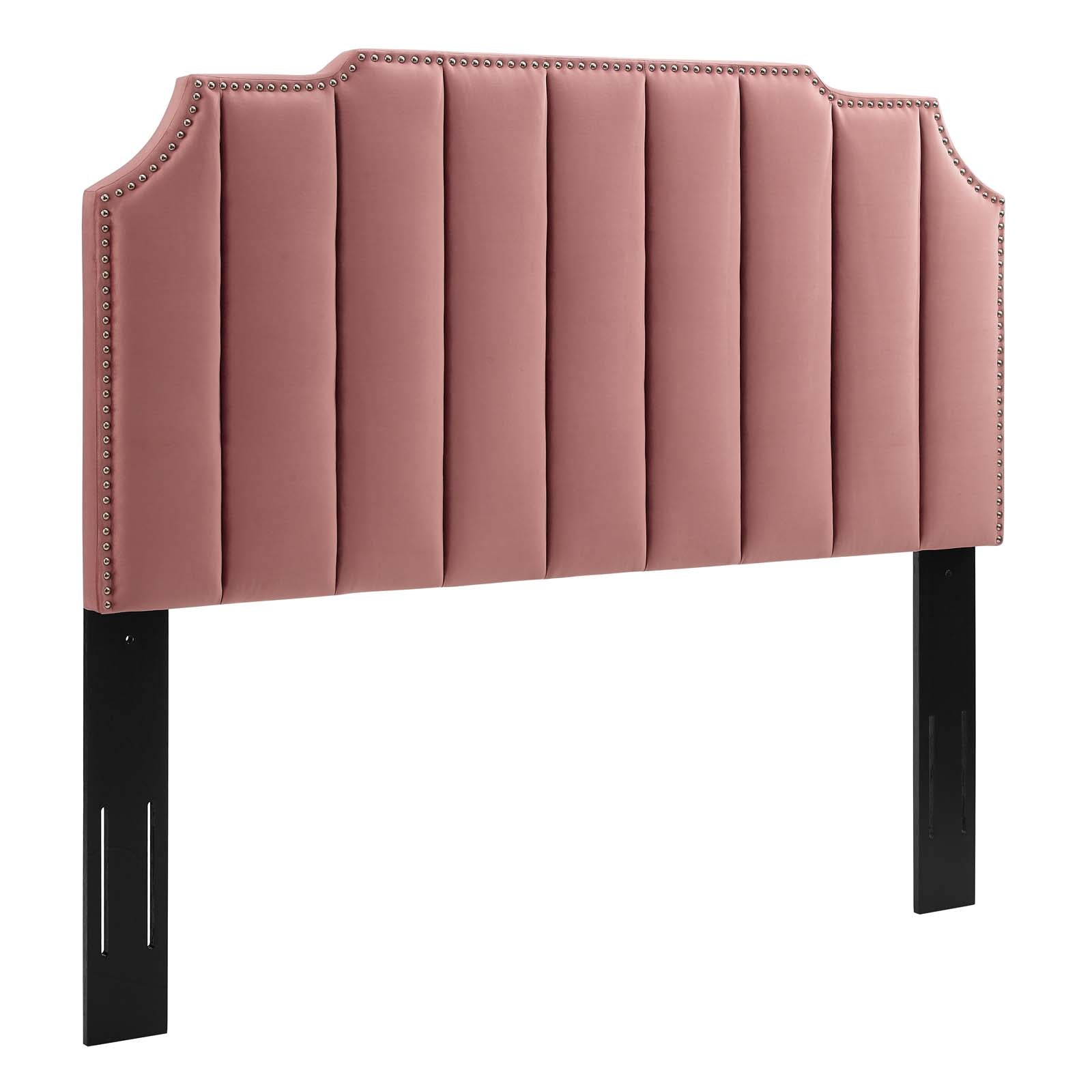 Modway Headboards - Rosalind Performance Velvet King/California King Headboard Dusty Rose