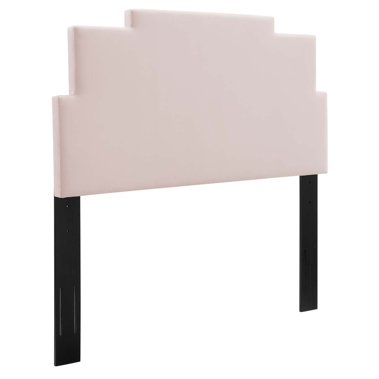 Modway Headboards - Kasia Performance Velvet Full/Queen Headboard Pink